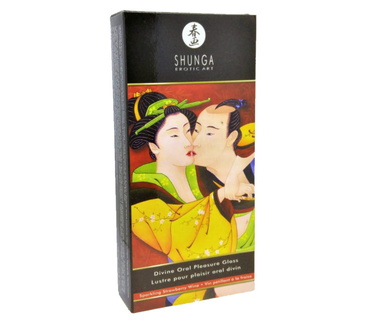 Блеск для губ 3 в 1 Shunga Oral Pleasure Gloss Клубника с шампанским, 10 мл 7900s - SHUNGA  - Оральные смазки - Купить